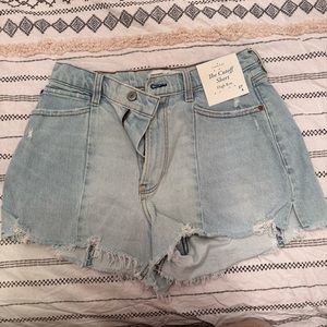 NWT Abercrombie Curve Love Jean Shorts